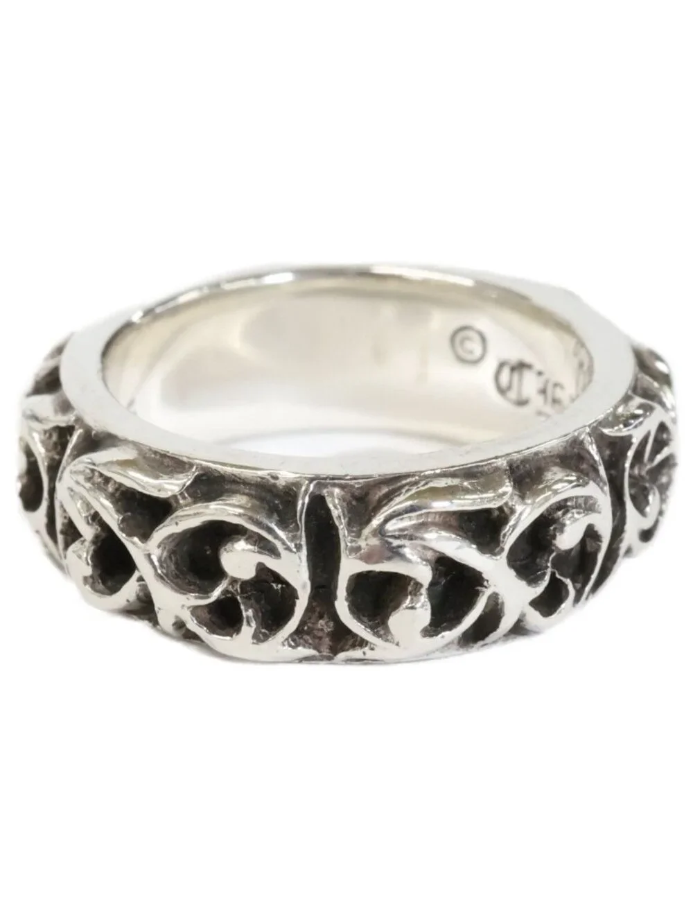 Chrome Hearts 925 Eternity Vine Band No 16 Ring